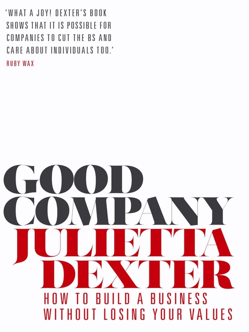 Title details for Good Company by Julietta Dexter - Available